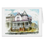 A Victorian house Cards