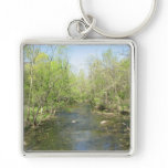 A View Down the River Key Chains