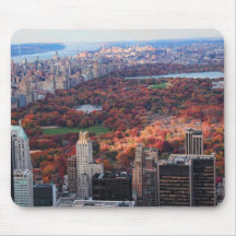 A view from above: Autumn in Central Park 01 Mousepad