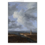 A view of Amsterdam 1665-1670 Greeting Card