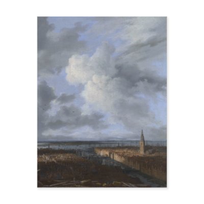 A view of Amsterdam 1665-1670 Post Card by dutchdesign