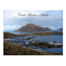 A View of Dutch Harbour, Alaska Post Cards
