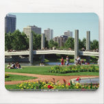 A view of the city mouse pads