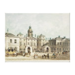 A view of the Horse Guards from Whitehall Canvas Prints