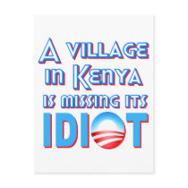 A Village in Kenya is Missing its Idiot Obama Postcards
