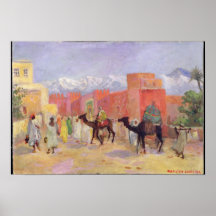 A Village in the Atlas Mountains Posters