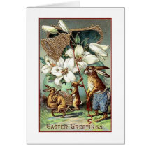A Vintage Easter Celebration Card