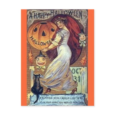 A Vintage Holiday *Happy Halloween* Postcards