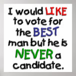 A Vote for the Best Man