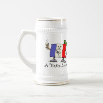 A Votre Sante Stein Coffee Mug