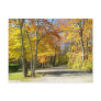 A walk in the park post card