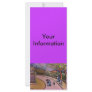 A WALK IN THE PARK PERSONALIZED RACK CARD