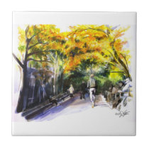 A Walk Through The Park Tile