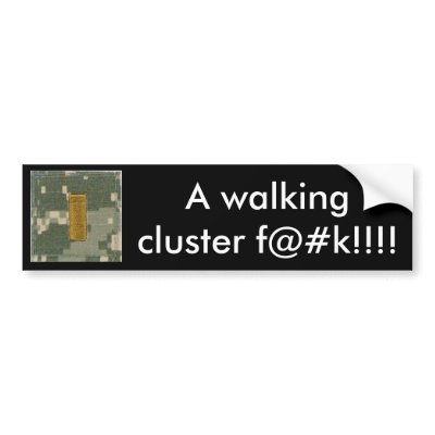 A walking cluster f@#k!!!! by usawtfm