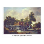 A Watermill. By Meindert Hobbema Post Card