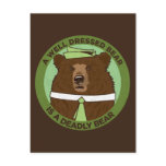 A Well Dressed Bear Is A Deadly Bear