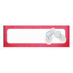 A Whale of a Birthday Label Profile Cards business cards