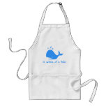 A whale of a tale! aprons