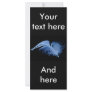 A whisper of a feather rack card template