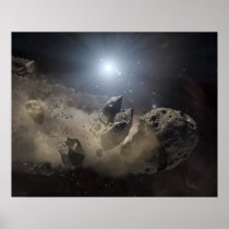A white dwarf star print