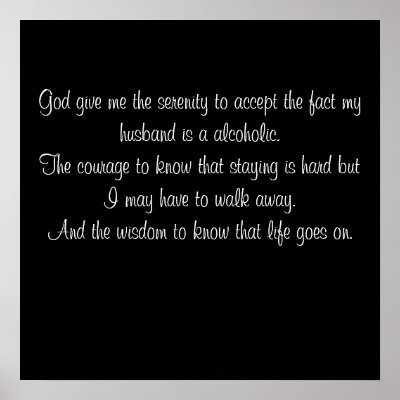 A Wife's serenity prayer Posters by mrsrnj