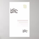 a winter dusk poster