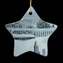 A Winter's Scene ornaments