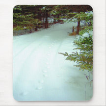 A Winter's Walk Mousepad
