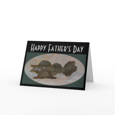 A WISE CHILD MAKETH A GLAD FATHER GREETING CARD by dequilla
