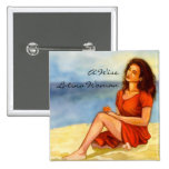 A Wise Latina Woman Button