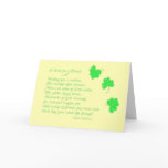A Wish for a Friend-St. Patrick's Day Greeting Cards