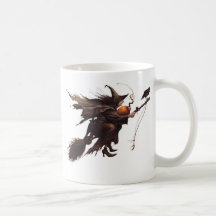 A WITCH FOR HALLOWEEN MUG