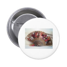 A WOMAN'S WORLD (Dedication To Grandma Albee) Pinback Button