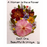 A Woman is like a Flower, t-shirts