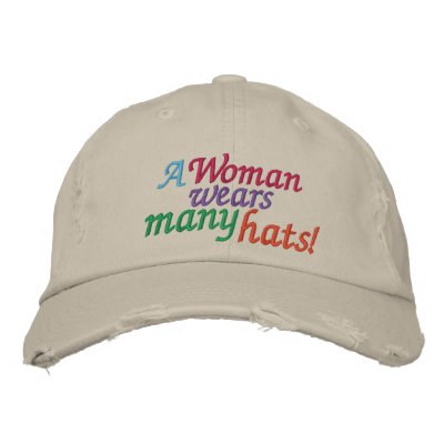 A Woman Wears Many Hats by sharonrhea