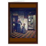 A Woman With A Child In A Pantry. [1] By Pieter De Card