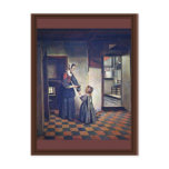 A Woman With A Child In A Pantry. [1] By Pieter De Postcard