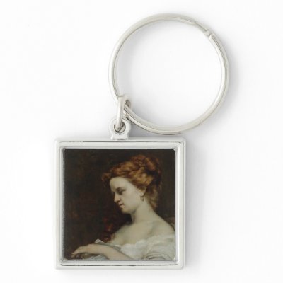 A Woman with Jewellery, 1867 by bridgemanart