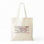 A Woman's Heart Canvas Bags