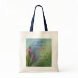 A Womans Heart - Calla Lily Canvas Bag