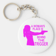 A WOMAN'S PLACE KEYCHAIN