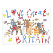 A wonderful patriotic postcard