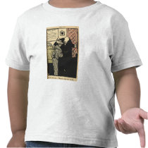 A worthy man ushers a young woman into his tshirts