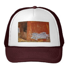 A Yacht Approaching The Arts By Turner Joseph Mal Mesh Hats