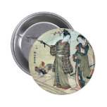 A young dandy and a woman by Suzuki,Harunobu Buttons