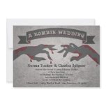 A Zombie Wedding Invitation