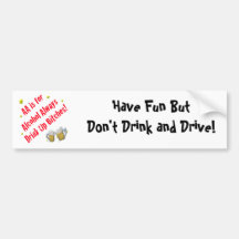 AA is For Alcohol Always Bumper Stickers
