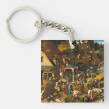 aaa square acrylic key chains - Customized