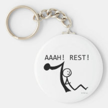 Aaah Rest! Key Chains