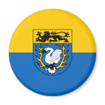 Aachen, Germany flag Refrigerator Magnets